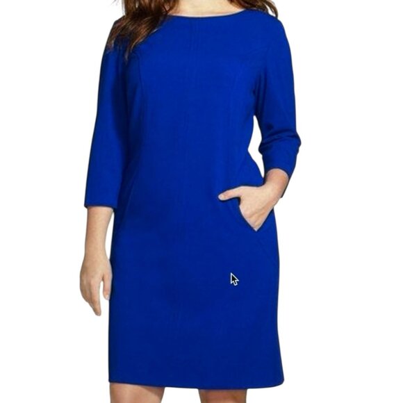 Tahari by Arthur S. Levine Seamed A-Line Dress - Picture 1 of 8